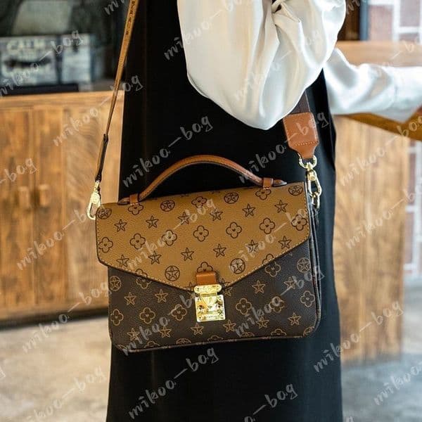 Designer bags Womens Bag Handbag Messenger Oxidizing Leather METIS Elegant Women Shoulder Bags Crossbody Tote bag Bags Female backpack Purse