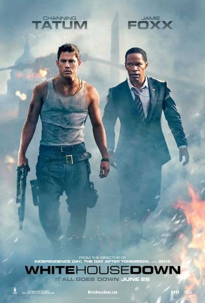 White House Down Movie Art Image Printing Silk Poster Living Room Decoration Home Wall W241010