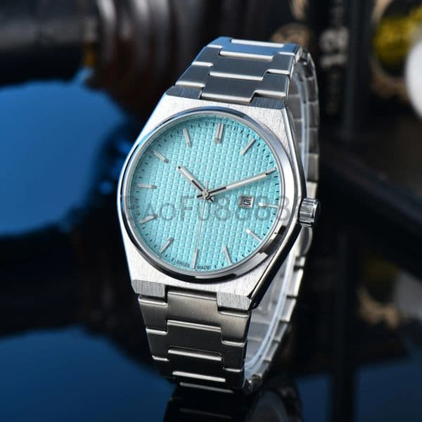Fashion Watches Men 40mm Quartz Wristwatch Automatic Date Wristwatches High Quality Daily Waterproof Popular Male Clocks for Gift Wholesale
