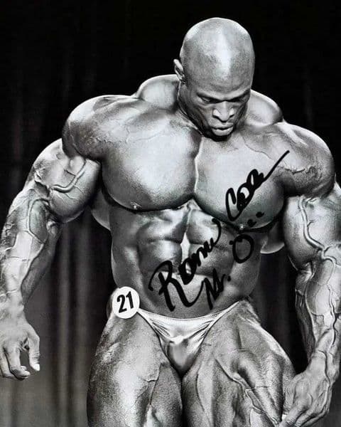Ronnie Big Ron Coleman Signature Art Silk Poster Printed 24x36 inches W241010