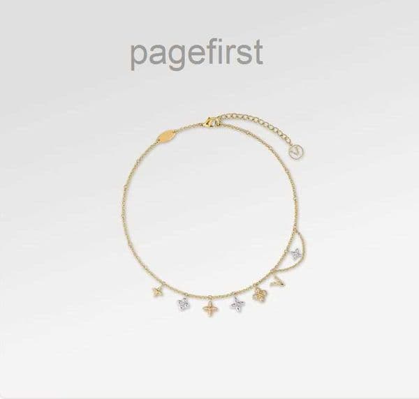 Designer Popular Jewlery for Women love necklace multi flower 18k gold necklace women accessories choker not fade Christmas jewelry