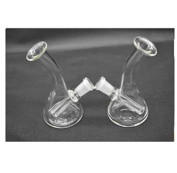 4.0 Inch Mini Glass Beaker Bongs With 10mm Female Joint Glass Oil Rigs Water Pipes for Hookahs wholesale