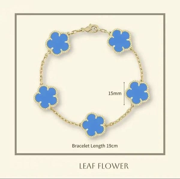 Bracelets Jewlery Clover For Women Stainless Steel Custom Made Leaf E Designer Jewelry Fashion Bracelet Tb339 53E2 20