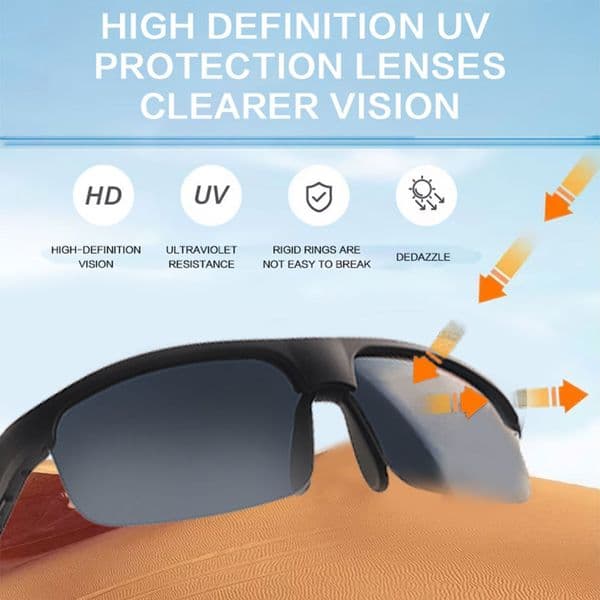 New Original M6 Pro Smart Glasses Headset Wireless Bluetooth Sunglasses Outdoor Sport Earphone HD Mic Calling Headphone
