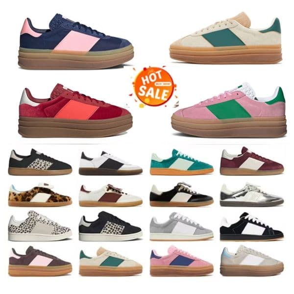 Low Top Bold Designer Casual Shoes Maroon Earth Strata Gum Cream Black Leopard Collegiate Red Lucid Pink Green Suede Leather Platform Sneakers Womens Mens Trainers