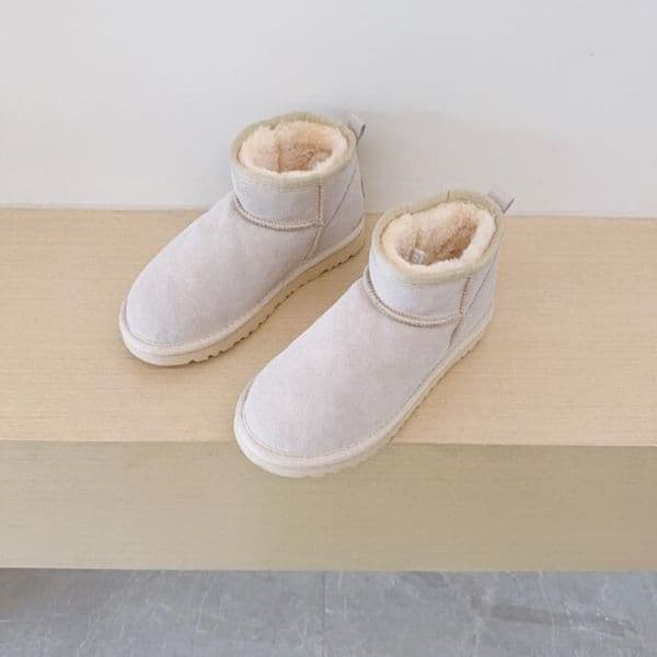 Designer Tasman Tazz Slipper Classic Cowhide Wool Snow Boots Warm Platform Boots Indoor Australia Slippers House Shoe Winter Lazy Fur Bootie