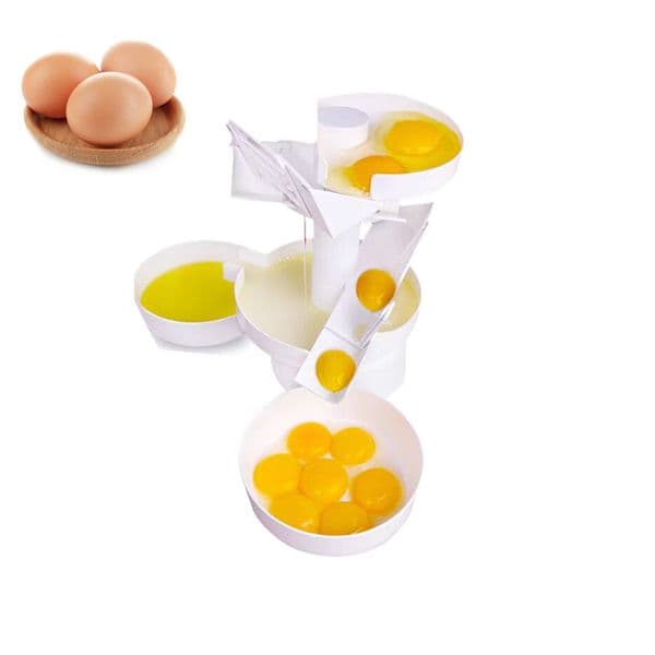 Small Manual Egg White And Yolk Separator Liquid Separation Machine For Duck Hen Eggs Eggs Yolk Filter Tools