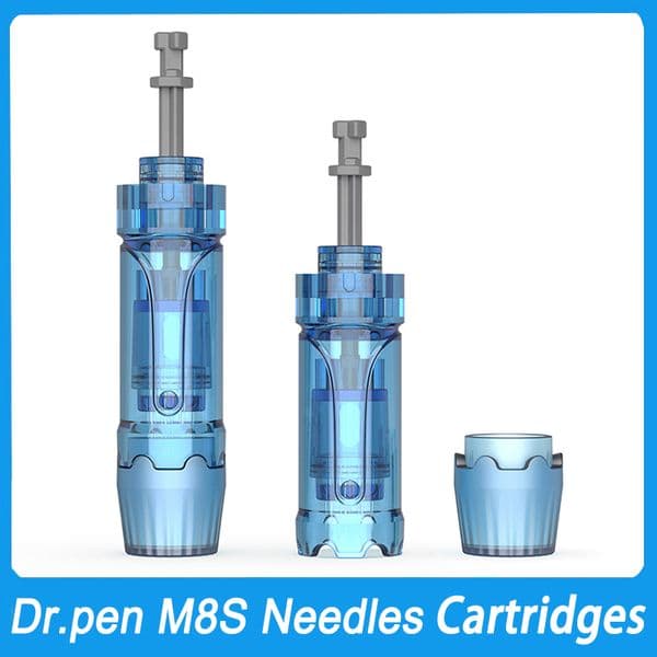 Dr.Pen M8S 50Pcs Needles Cartridges Bayonet MTS Tips 12 18 24 36 42 Pins Nano Needle Micro Skin Care Needling Derma Pen A9 Ultima A8S Dermapen Meso Therapy Dr Pin