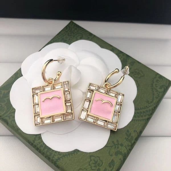 Classic Stud Dangle Earring Letter Earrings Designer For Woman Fashion Jewelry Accessories Party Gift