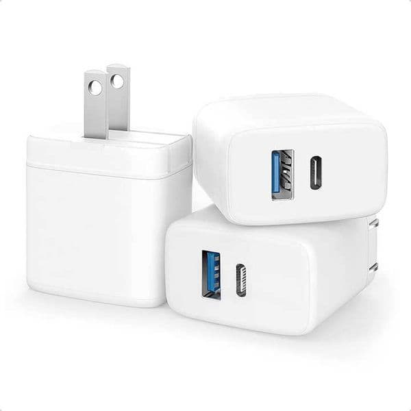 original portable cell phone charger EU US universal mobile phone 20w pd usb c charger