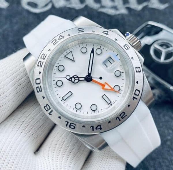 Top sale men women Air King watch 40mm stainless steel strap mens watches automatic mechanical movement sapphire glass 5ATM waterproof DAY DATE Wristwatches