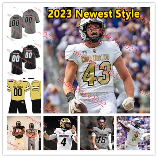 Shedeur Sanders Colorado Football Jersey 12 Travis Hunter 7 Cormani McClain Shilo Sanders Trevor Woods Nate Solder Colorado Buffaloes Jerseys Custom Stitched Mens