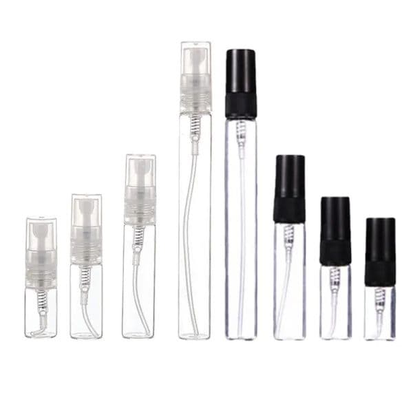 wholesale 2ml 3ml 5ml 10ml Plastic Mist Spray Perfume Bottle Small Parfume Atomizer Refillable Sample Vials For Essential Oils Travel ZZ