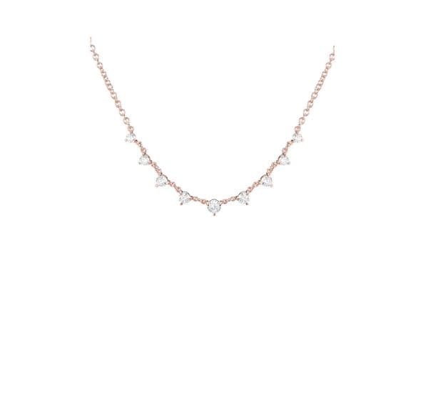 PREORDER CARBON & HYDE Mini Starstruck Necklace designer jewelry engagement ring custom designer for woman 14K Yellow Gold 14K Rose Gold