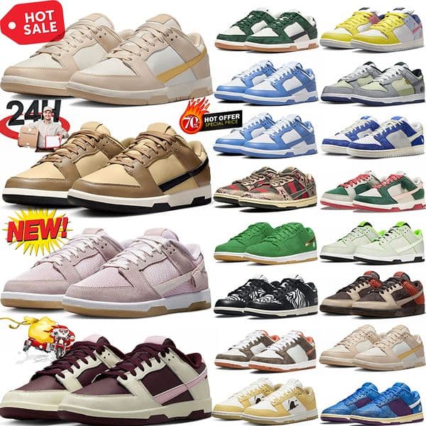 designer Cacao Wow shoes sb low panda Jarritos Unlock Your Space Grey Fog Active Fuchsia Triple Pink Gold Suede Rose Whisper Rainbow Trout running shoe