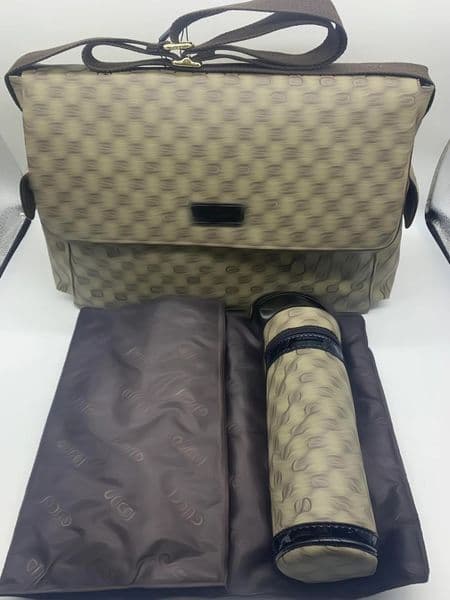 Brand Diaper Bags Waterproof Mummy Diapers Bag infant baby Zipper Brown Plaid Print Sale Backpack Messenger Nappy Stackers Tote Inner Container Hobos Dad Dry Bag A1