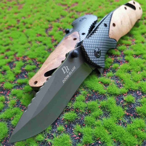 Outdoor Multifunctional Folding Knife High Hardness Camping Survival Knife Sharp Pocket Knife Fruit Knife