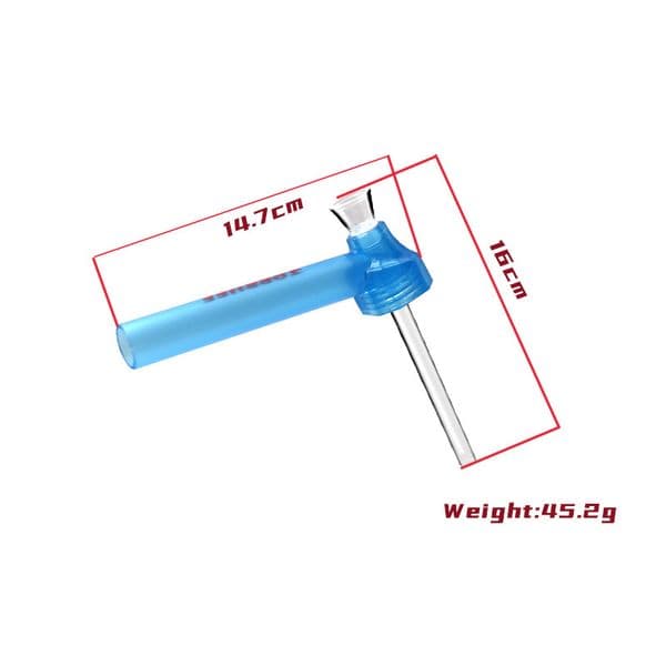 2026 New 2025 New Toppuff Top Puff Smoking Pipes For Travel Glass Water Bongs 160Mm Acrylic Oil Burner Screw On Plastic Accessory Free Shipping S Shipping