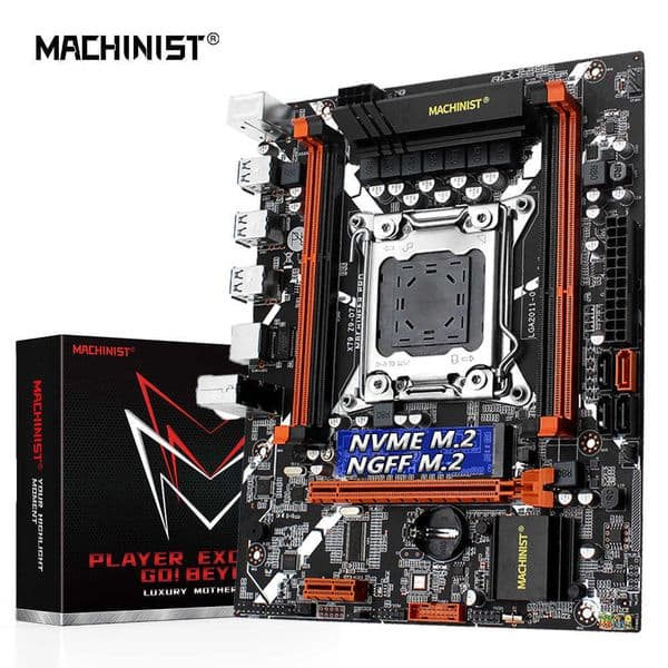 MACHINIST X79 LGA 2011 Motherboard Support Xeon E5 V1 V2 CPU i7 Processor DDR3 ECC RAM Memory Desktop Board X79 Z9-D7