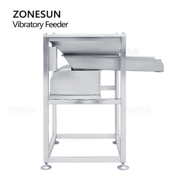 ZONESUN ZS-VF50 Electromagnetic Vibrating Feeding Machine Automatic Granule Powder Bean Particle Feeder for Production Line