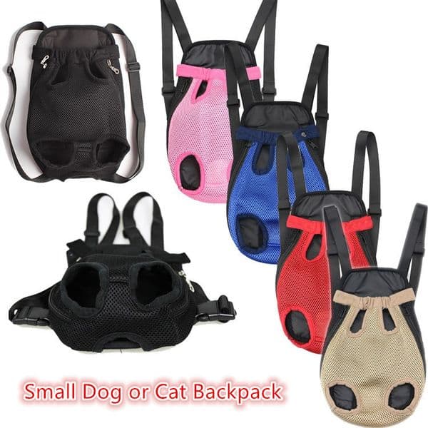 Pet supplies Dog Carrier small dog and cat backpacks outdoor travel dog totes 6 colors