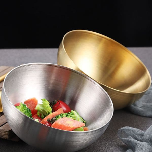 Bowls Insulated Soup Bowl Metal Cooking Pho Pasta Egg Mixing Large Stainless Steel