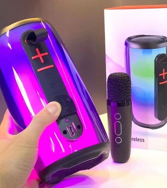Pulse 6 High quality wireless Bluetooth Speaker waterproof subwoofer RGB bass music portable audio family karaoke system