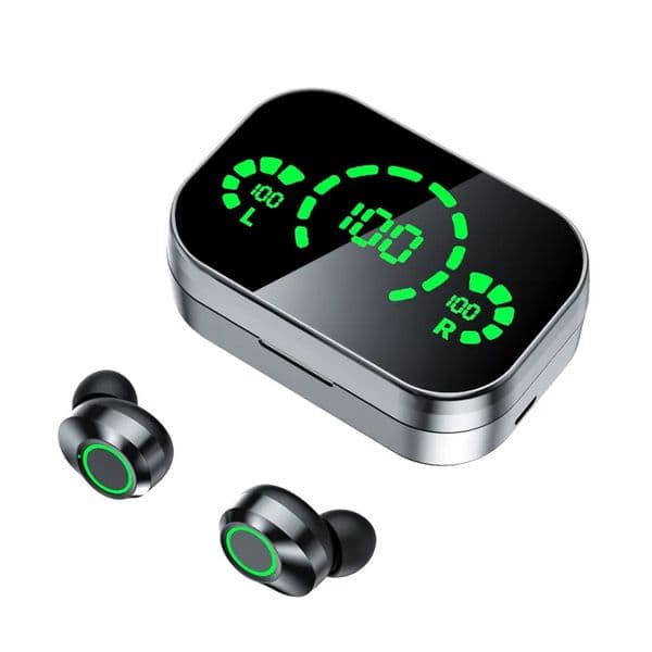 YD03 TWS Earphone Bluetooth 5.3 Wireless Headphones Sports Gaming Earbuds Headset Mirror Screen Display Charging phone YD04 YD05
