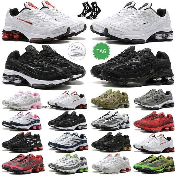 TL Shox Ride 2 shoes Avenue 803 301 men running shoes des chaussures outdoor sneakers Enigma Triple Black White Silver Volt Silvers Speed