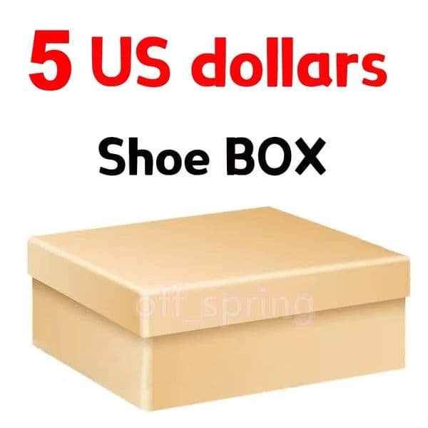 Shoe box US 5 Dollars for running shoes basketball boot casual shoes Slipper and other types of sneakers