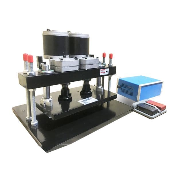 1200W Electric Enlarged Edition Die Cutter Press Leather Flattening Machine EVA PVC Semi-Automatic Die-cutting Machine 350*220mm 110-220V