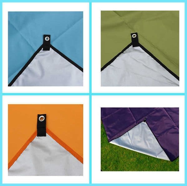 Outdoor Pads Outdoor picnic mat Sun proof mat Oxford cloth Tide proof mat Beach mat Camping barbecue mat Portable lightweight mat J230324
