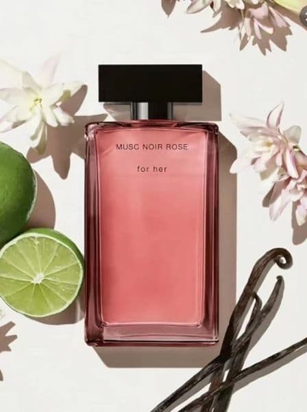 Perfumes fragrances for women 100ml Musc Noir Rose Perfumes 3.3fl.oz Eau De Parfum Long Lasting Good Smell EDP Floral Woman Cologne Spray Body Mist Fast Ship