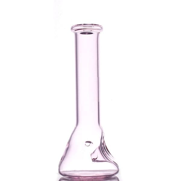 Sherlock Mini Beaker Glass Pipes Heavy Wall Glass Design Handle Spoon Oil Burner Smoking Pipe for Dry Herb Hookah Bong Accessory