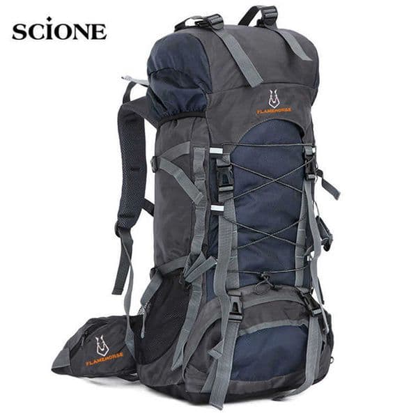 Backpacking Packs 60L Travel Bag Camping Backpack Men Large Backpacks Hiking Outdoor Sport Bags Rucksack for Hiking Backpacks Mochlia Pack XA556WA J230502