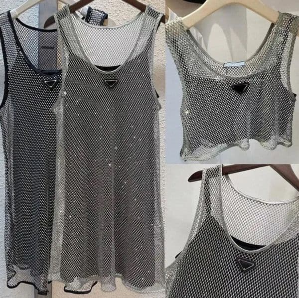Womens Casual Dresses lady dress summer nylon shorts chest inverted triangle pocket design elastic waist strap pants Free Size