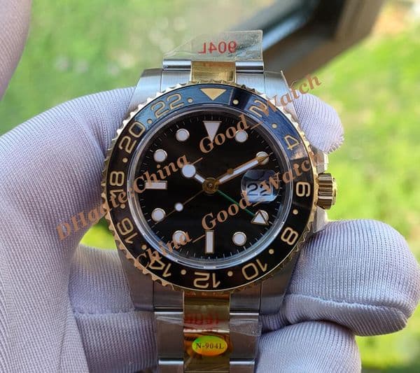 BP Factory Mens Watches 116713-LN-78203 126710 126711 Date automatic Function Adjust Hour Hand Ceramic Bezel 40MM Black dial Luminous Wristwatches