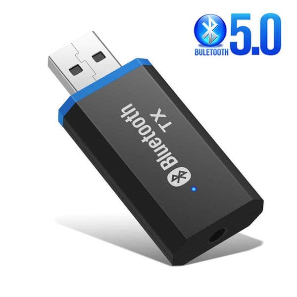 5.0 New USB Bluetooth Audio Emitter TV Computer Audio Emitter Drive free USB 3.5mm Emitter