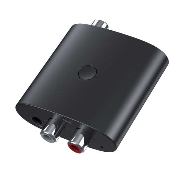 New Bluetooth 5.1 Receiver TV Fiber Coaxial Digital to Analog Converter 2-in-1 Bluetooth Digital to Analog