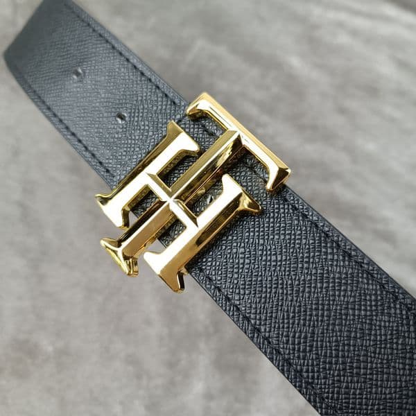 Hot Belts for Women Men Fashion Real Leather Gold Sliver Buckle Belt Jeans Cowhide Girdle Belt Smooth Buckle Belts