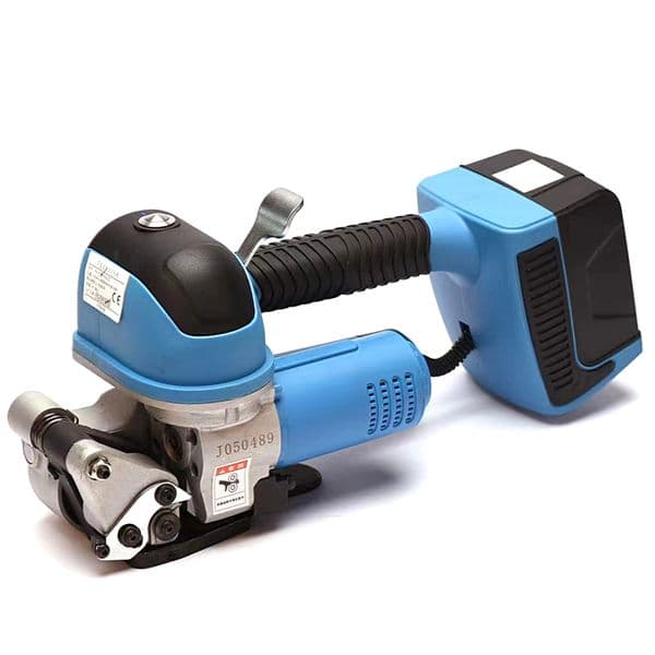 Portable Electric Strapping Machine Electric Baler Brick Factory PET Plastic Steel Belt Rechargeable One-Button Automatic Strapping Machine