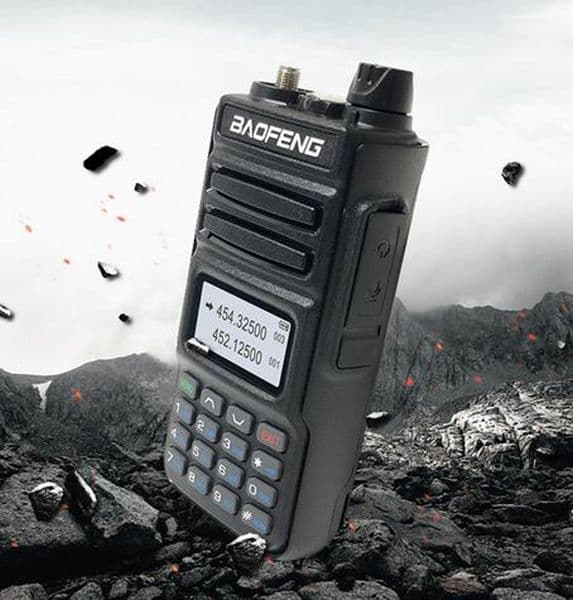 Baofeng BF-UV13 VHF UHF IP54 Waterproof Walkie Talkie 5W 1500mAh High Power Dual Band Vox FM Analog BFUV13 Mini Handheld Two Way FM SOS Radio for Outdoor hiking