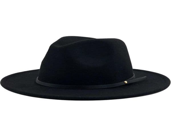 Simple Women Men Wool Vintage Gangster Trilby Felt Fedora Hats With Wide Brim Gentleman Elegant Lady Winter Autumn Jazz Caps468778