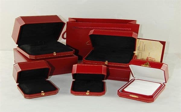 Watch Boxes Vine Design xury Ring Necklace Bracelet Box Display Engagement Prop Gifts Jewelry Packaging Storage Case Bag Certific292T