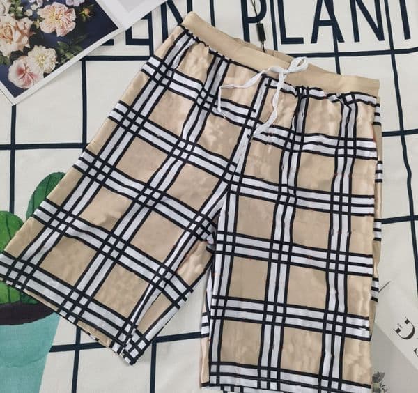 Summer fashion designer beach pants swimming surfing comfortable beach basketball speed dry men's flat -angle swimming trunks