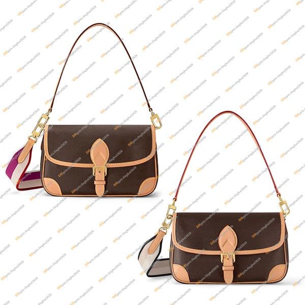 Ladies Fashion Casual Designer Luxury Diane Bag Handbag Totes Crossbody Shoulder Bags Top Handbag Bag TOP Mirror Quality M45985 M46049 M83298 2 Size Purse Pouch