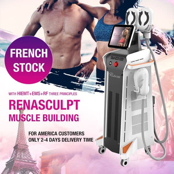 HIEMT RF RENASCULPT emslim Electromagnetic Muscle Building Fat Burning Machine TeslaSculpt ultrashape sculpting Device for Salon