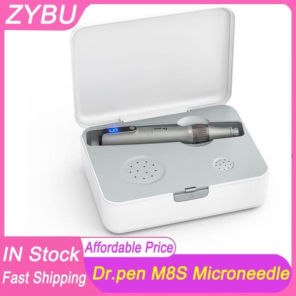 Professional Dr.pen M8S Microneedling Skin Care Beauty Machine Dermapen MTS Tool Facial Mesotherpay Derma Dr Pen Hair Growth Anti Back Flow Needles Cartridges