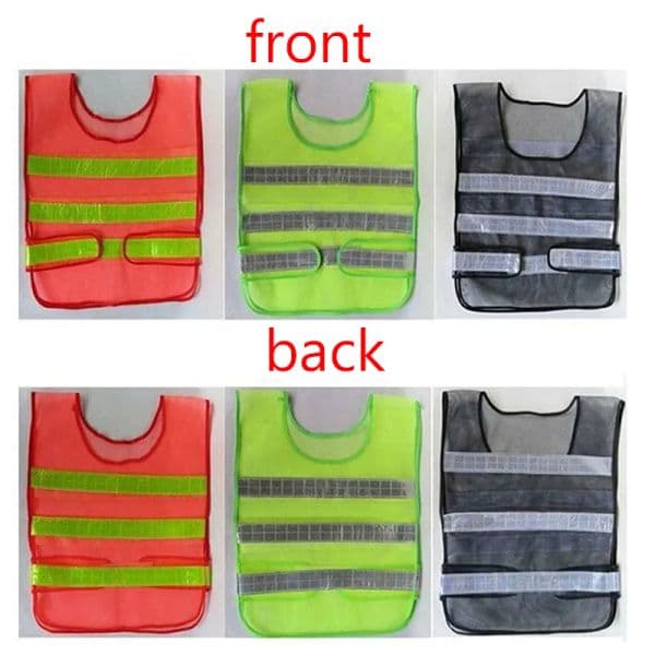 wholesale Reflective Vest Safety Clothing Hollow Grid Vests High Visibility Warning Safety Working Construction Traffic