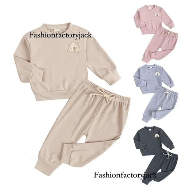Designer Fall Baby Boy Clothing Sets Fall Baby Girl Clothing Sets Children's Sets Sweatshirts Sweatpants Spring Children's Clothing Sets 2 271